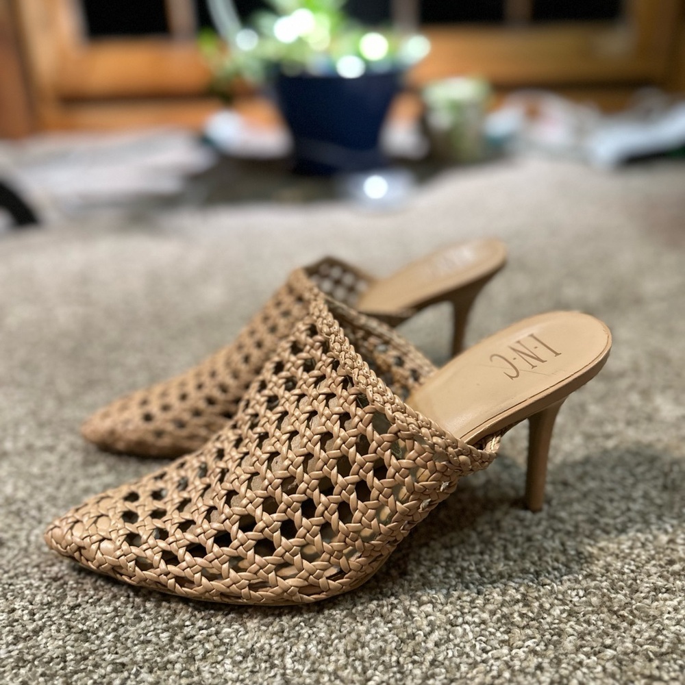 INC Celestiap Pointed Toe Mules